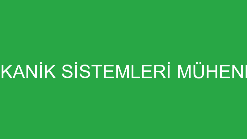 GALA SAHNE MEKANİK SİSTEMLERİ MÜHENDİSLİK MİMARLIK