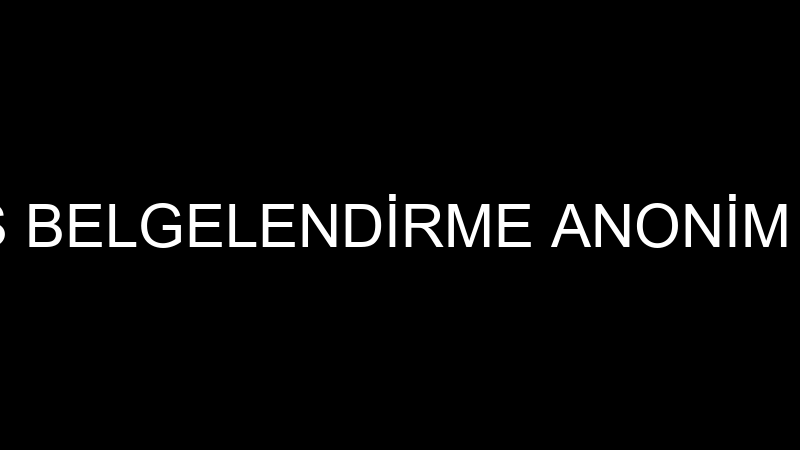 PROSES BELGELENDİRME ANONİM ŞİRKETİ