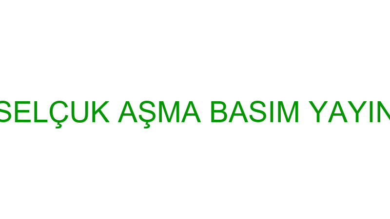 SELÇUK AŞMA BASIM YAYIN