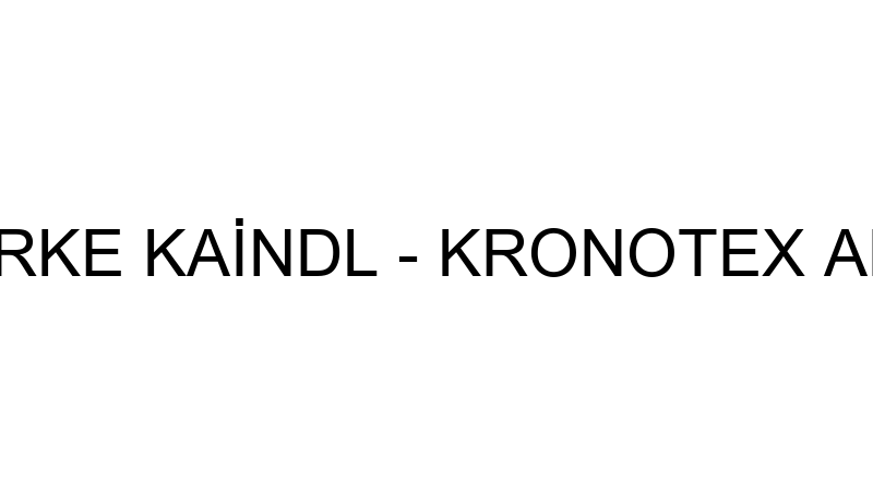 Hi̇ra Parke Kai̇ndl - Kronotex Ana Bayi̇i̇ logosu