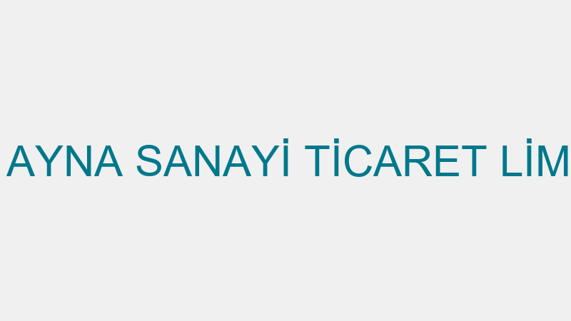 OPTİMA CAM AYNA SANAYİ TİCARET LİMİTED ŞİRKETİ