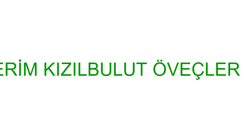 ABDULKERİM KIZILBULUT ÖVEÇLER MEDİKAL