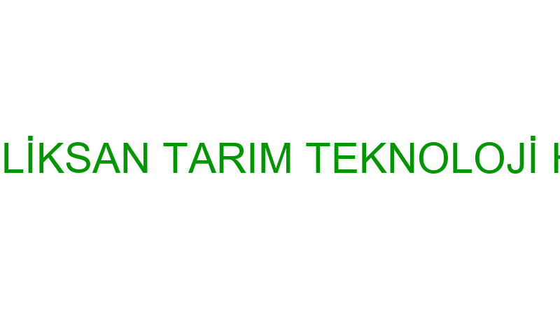 ESMA ÇELİK-ÇELİKSAN TARIM TEKNOLOJİ HAYVANCILIK Çİ