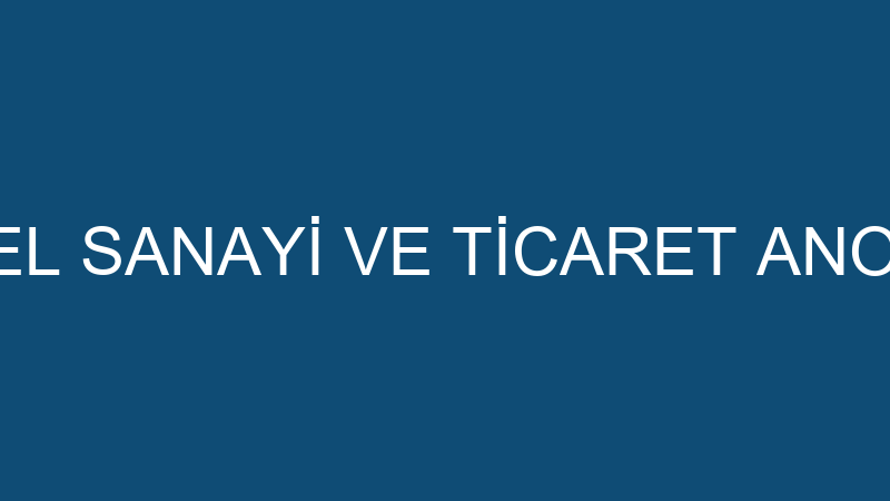GÜNEY PANEL SANAYİ VE TİCARET ANONİM ŞİRKETİ