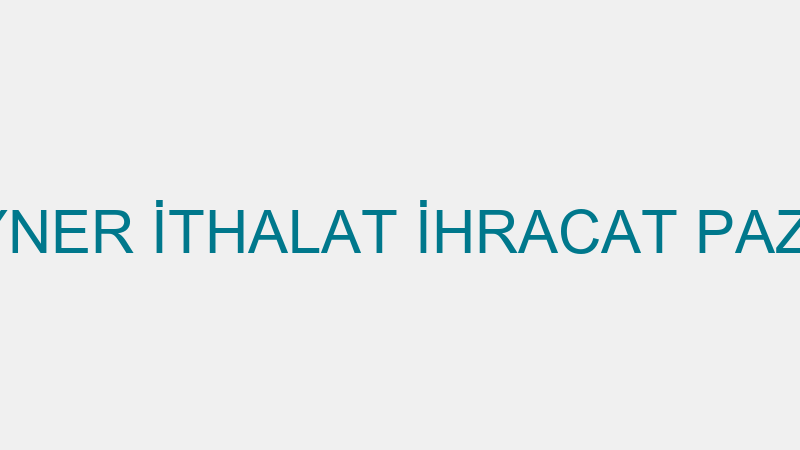 ZEYREK KONTEYNER İTHALAT İHRACAT PAZARLAMA SANAYİ