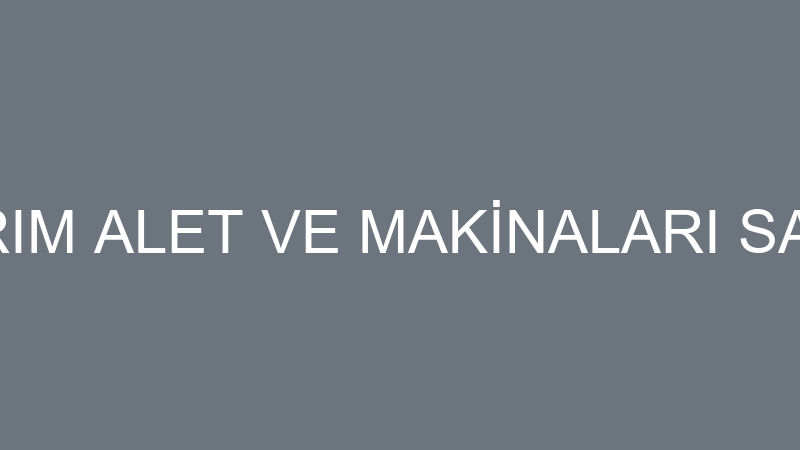 ELİBOLLAR TARIM ALET VE MAKİNALARI SANAYİ VE TİCAR