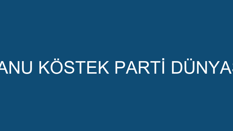 BANU KÖSTEK PARTİ DÜNYASI