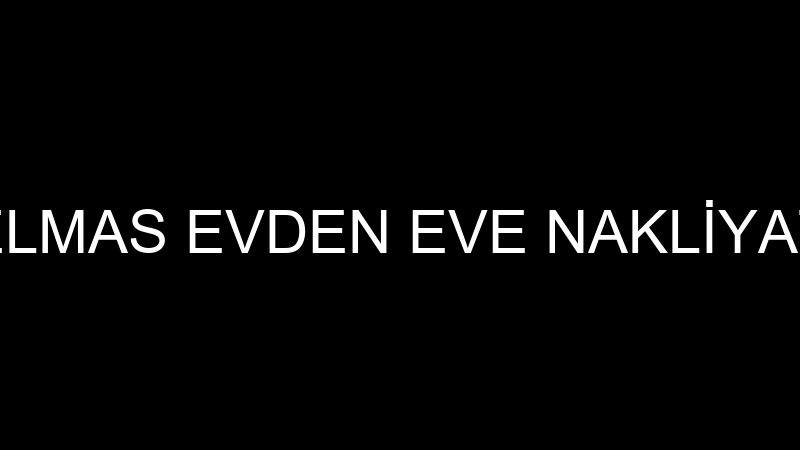 ELMAS EVDEN EVE NAKLİYAT