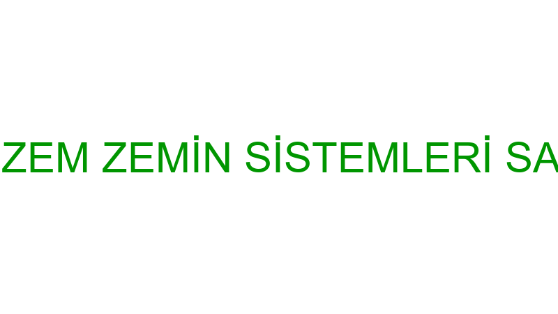 UZEM YAPI - UZEM ZEMİN SİSTEMLERİ SAN.TİC.LTD.ŞTİ.