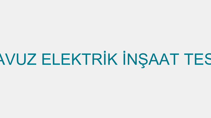 ATOL - ATOL HAVUZ ELEKTRİK İNŞAAT TESİSAT TAAHHÜT