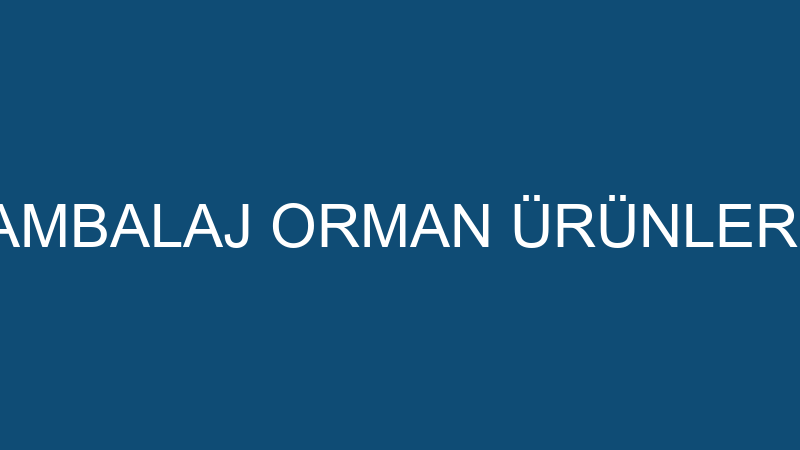 K PALET AHŞAP AMBALAJ ORMAN ÜRÜNLERİ NAKLİYAT SANA