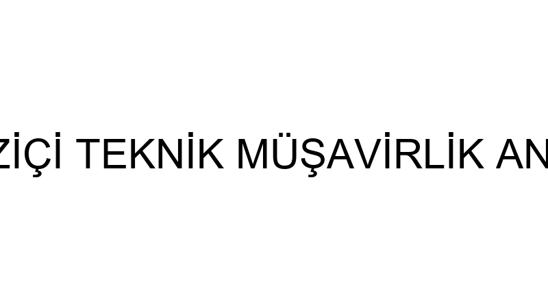 BOTEK BOĞAZİÇİ TEKNİK MÜŞAVİRLİK ANONİM ŞİRKETİ