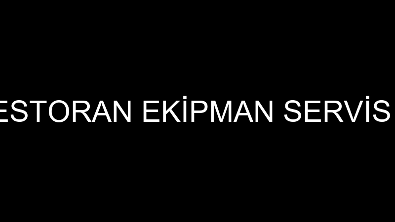 HOREC HOTEL RESTORAN EKİPMAN SERVİS VE DANIŞMANLIK