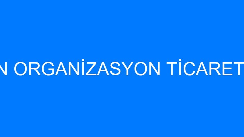 SARİ ANİMASYON ORGANİZASYON TİCARET LİMİTED ŞİRKET