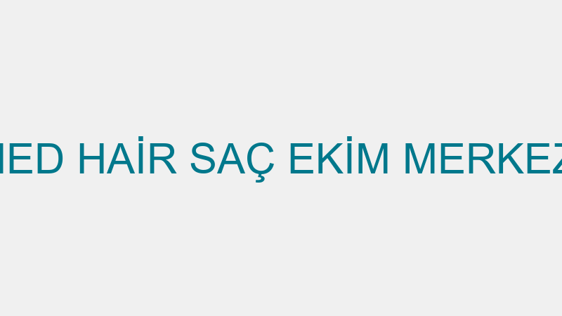 Med Hai̇r Saç Eki̇m Merkezi̇ logosu