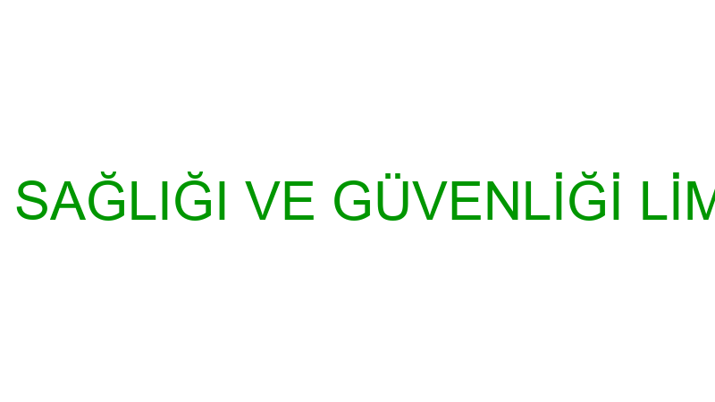 KAYI OSGB İŞ SAĞLIĞI VE GÜVENLİĞİ LİMİTED ŞİRKETİ