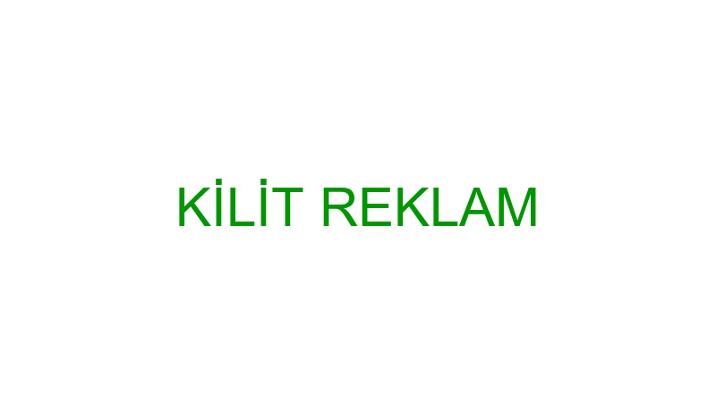 KİLİT REKLAM