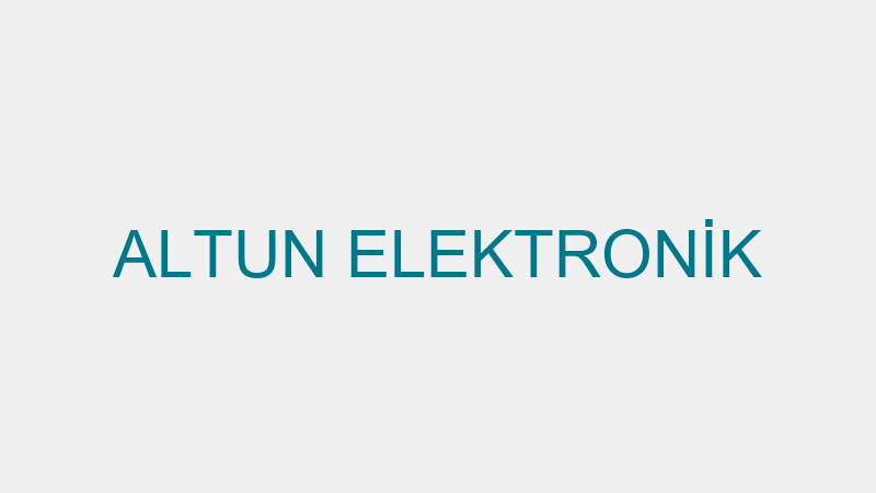 ALTUN ELEKTRONİK