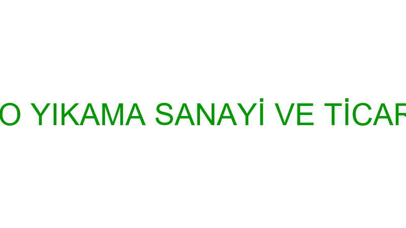 ERSÖZ TEMİZLİK OTO YIKAMA SANAYİ VE TİCARET LİMİTED ŞİRKETİ