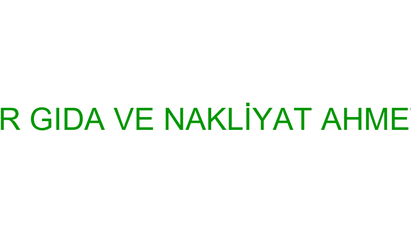 KORNER GIDA VE NAKLİYAT AHMET AKAR