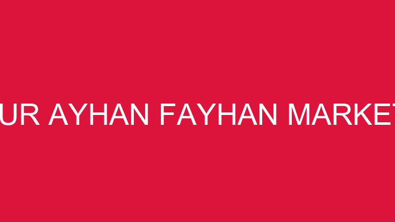 İLKNUR AYHAN FAYHAN MARKETİNG