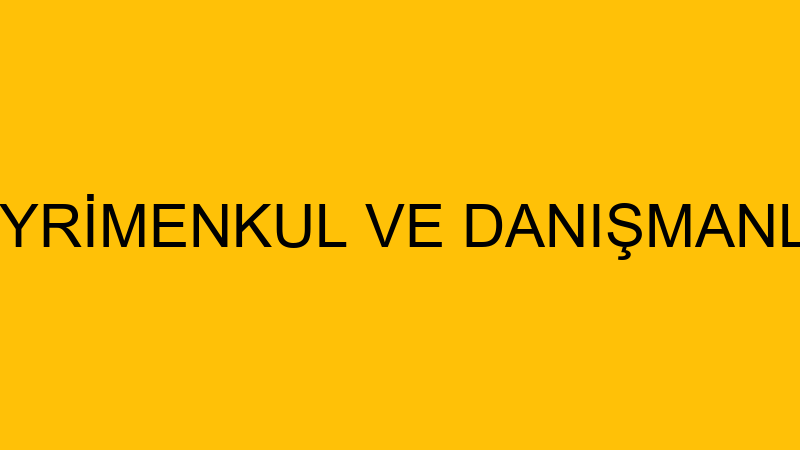 FAST EMLAK GAYRİMENKUL VE DANIŞMANLIK LİMİTED ŞİRK