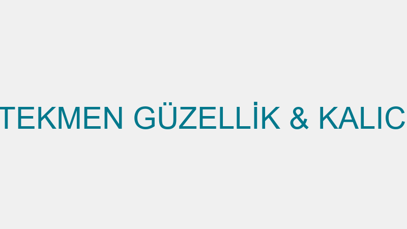 EBRU ÖZTEKMEN GÜZELLİK & KALICI MAKYAJ