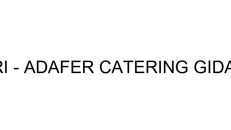 KAVURMA DİYARI - ADAFER CATERING GIDA TARIM HAYVAN