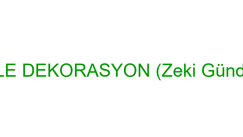 Lale Dekorasyon (Zeki̇ Gündüz) logosu