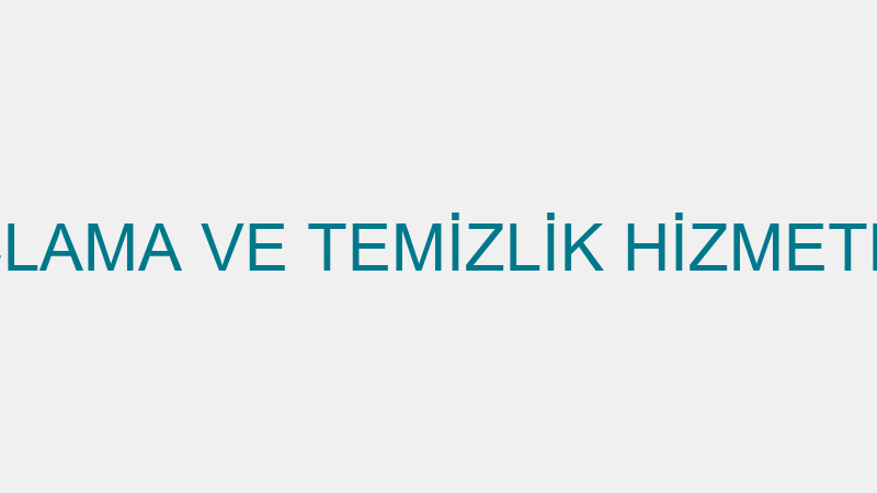 NOBUG HAŞERE İLAÇLAMA VE TEMİZLİK HİZMETLERİ LİMİTED ŞİRKETİ