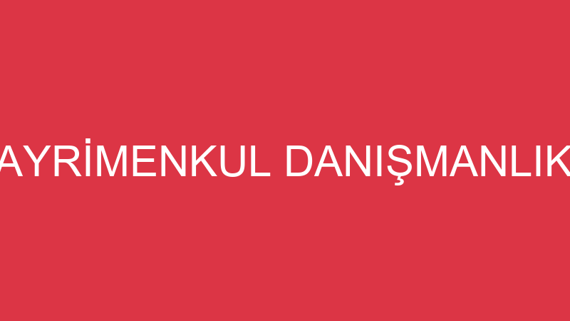 MGDAB EMLAK GAYRİMENKUL DANIŞMANLIK ANONİM ŞİRKETİ
