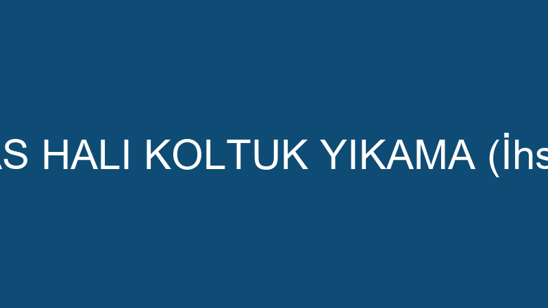 242 ATLAS HALI KOLTUK YIKAMA (İhsan Soylu)