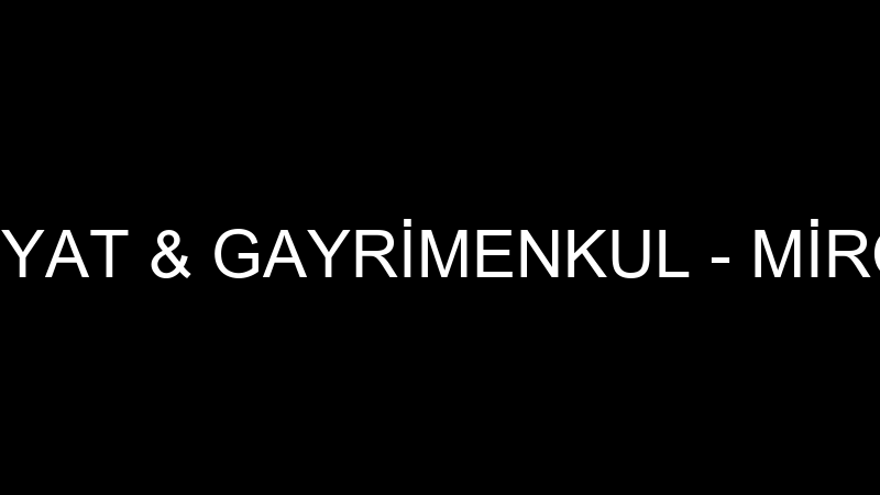 MİROĞLU NAKLİYAT & GAYRİMENKUL - MİROĞLU NAKLİYAT