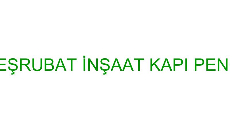 SELİNSU GIDA MEŞRUBAT İNŞAAT KAPI PENCERE PAZARLAM