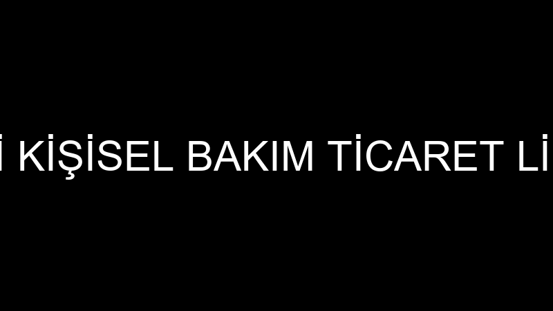 ULUKENT HOBİ KİŞİSEL BAKIM TİCARET LİMİTED ŞİRKETİ