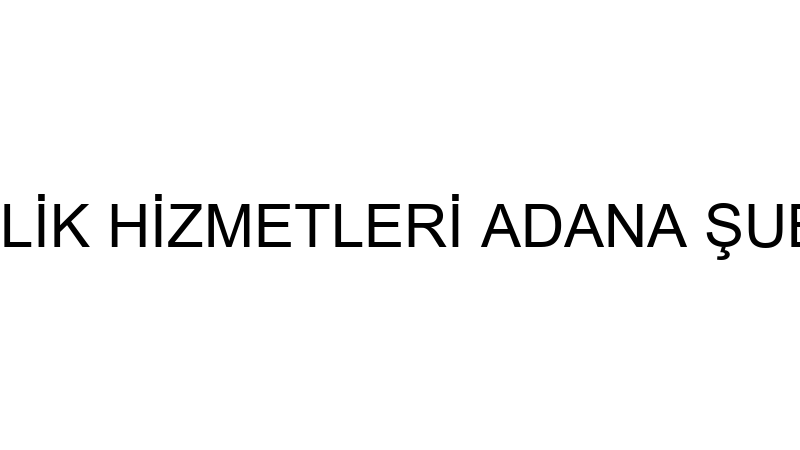 GÜRSES TEMİZLİK HİZMETLERİ ADANA ŞUBESİ (Hasan Gür