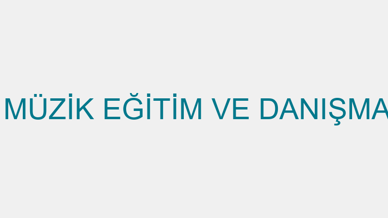 PLAY MÜZİK EĞİTİM VE DANIŞMANLIĞI