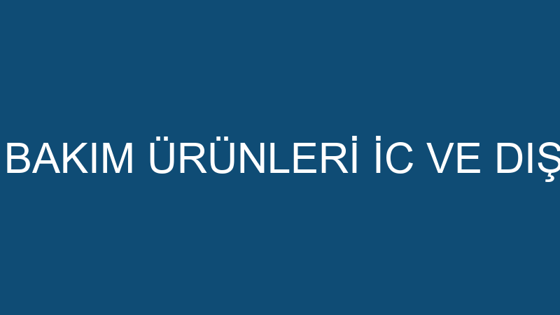 SİMYA HAYVAN BAKIM ÜRÜNLERİ İC VE DIŞ TİCARET SANA