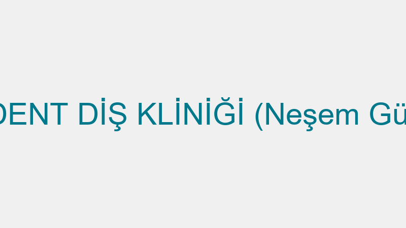 Unıqdent Di̇ş Kli̇ni̇ği̇ (Neşem Güreralp) logosu