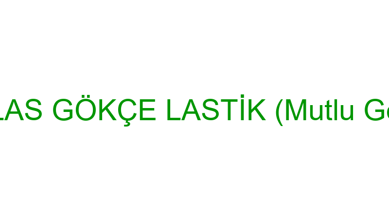 PETLAS GÖKÇE LASTİK (Mutlu Gökçe)