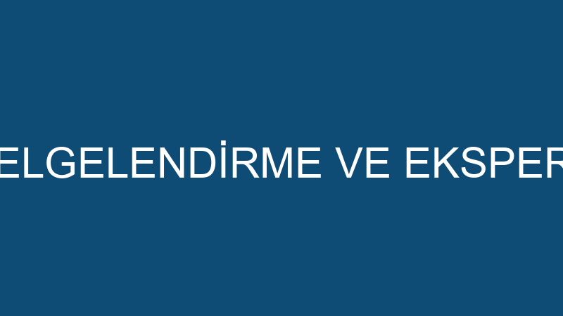 NEMA SİSTEM BELGELENDİRME VE EKSPERTİZ HİZMETLERİ