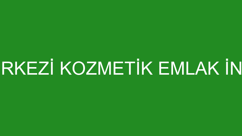 RD GÜZELLİK MERKEZİ KOZMETİK EMLAK İNŞAAT GAYRİMEN - Green Turkey Öğrenci̇ Hi̇zmetleri̇ Ve Genel Ti̇caret L -  
