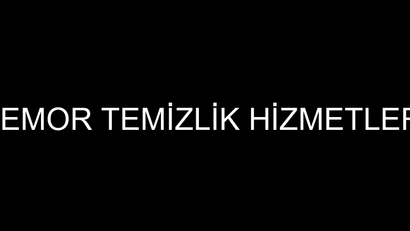 REMOR TEMİZLİK HİZMETLERİ