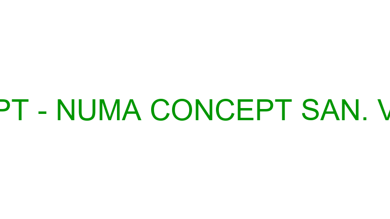 NUMA CONCEPT - NUMA CONCEPT SAN. VE TİC.LTD.ŞTİ.