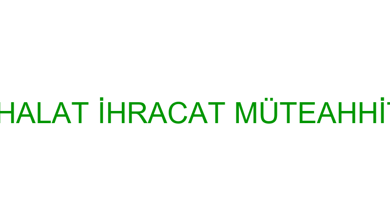 TENDİS GIDA İTHALAT İHRACAT MÜTEAHHİTLİK TURİZM DA