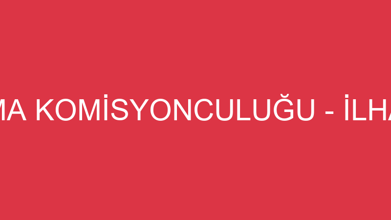 YOLCU TAŞIMA KOMİSYONCULUĞU - İLHAMİ BİNBOĞA