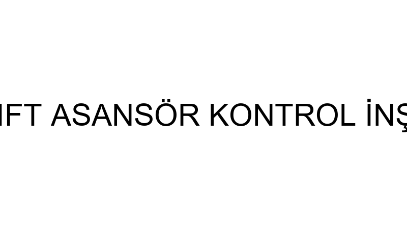 MR LIFT - MR LIFT ASANSÖR KONTROL İNŞAAT SAN.TİC.L