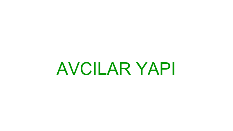 Avcılar Yapı logosu
