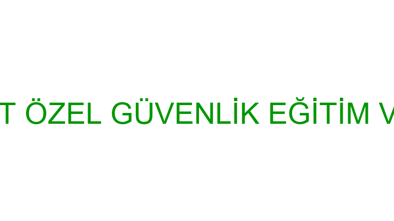 ESENYURT POİNT ÖZEL GÜVENLİK EĞİTİM VE KORUMA HİZM