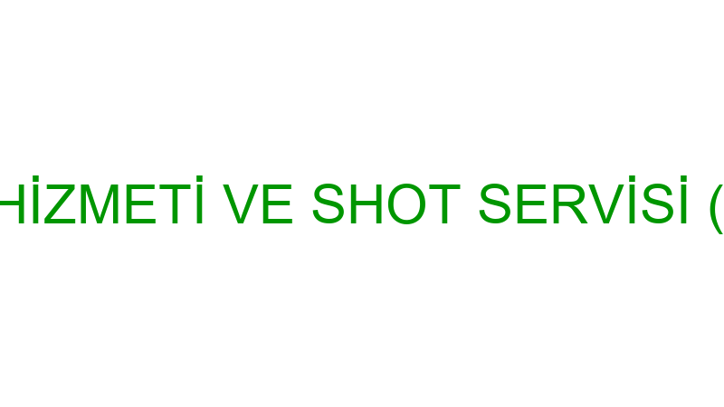 LIQUID BAR HİZMETİ VE SHOT SERVİSİ (Ender Üresin)